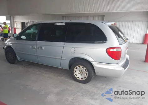 2001 Chrysler Town & Country Lx z USA, uszkodzony, nr VIN 2C4GP44381R247845